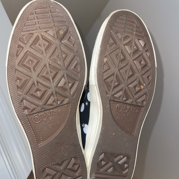Comme des Garçons x Chuck Taylor All Star 70 Hi black polka dot - Picture 5 of 7